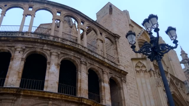 Catedral-de-Santa-María-en-Valencia,-España