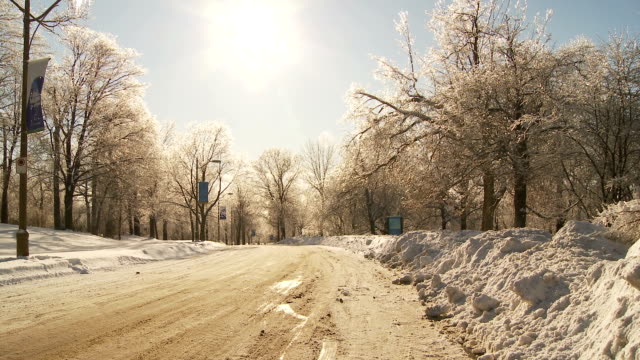 Verschneite-road