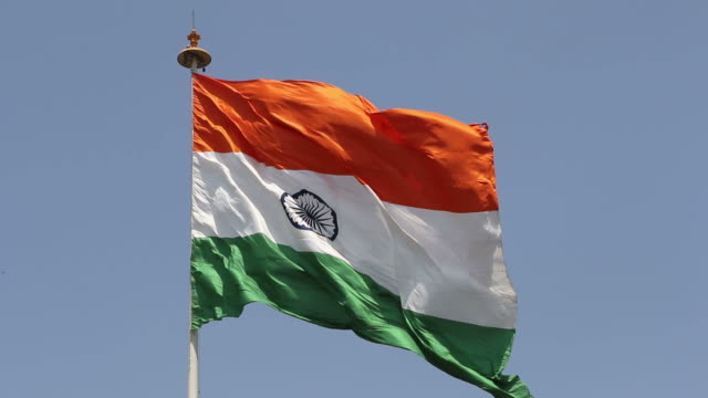 National-der-Flagge-Indien-–-Tiranga