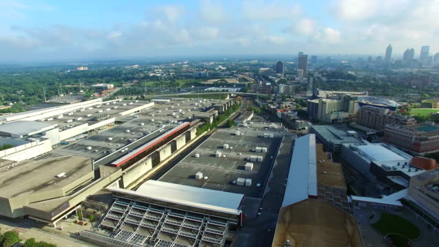 Aerial-video-Downtown-Atlanta-Georgia