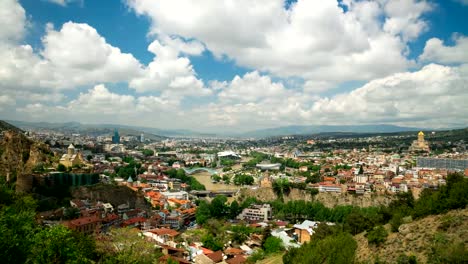 Tbilisi,-Georgia.-Time-lapse.-UHD,-4K