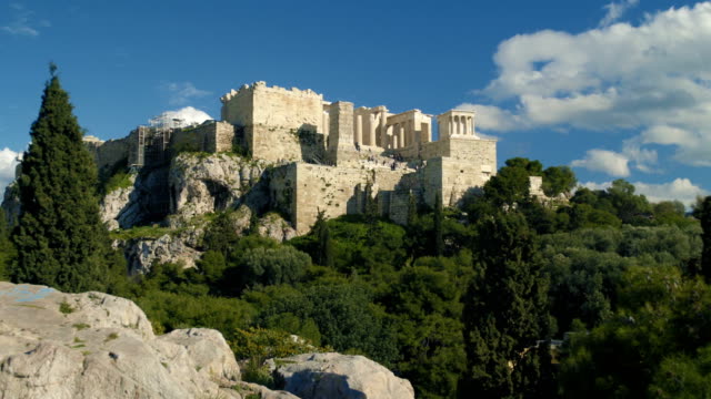 Gordeous-shot-of-the-Acropolis-in-Greece