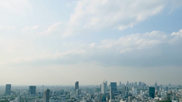 Zeitraffer-der-Stadt-Tokio