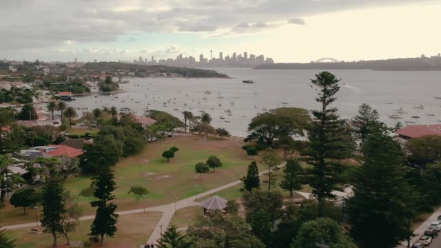 Vista-aérea-de-la-bahía-de-Sydney