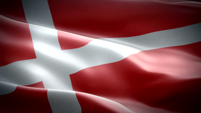 Bandera-que-agita-de-Dinamarca.-Bandera-danesa-3d-nacional-ondeando.-Muestra-de-animación-de-Dinamarca-bucle-sin-interrupción.-Resolución-HD-fondo-de-bandera-danesa.-Bandera-de-Dinamarca-Closeup-de-video-Full-HD-1080p-para-la-presentación
