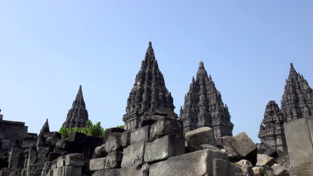 Candi-Sewu-Tempelanlage-von-Prambanan-in-Zentraljava,-Indonesien