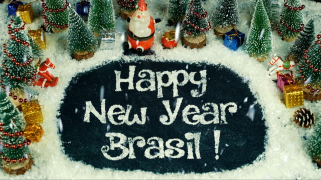 Stop-motion-animation-of-Happy-New-Year-Brasil