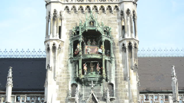 Glockenspiel-en-Munich-city-hall