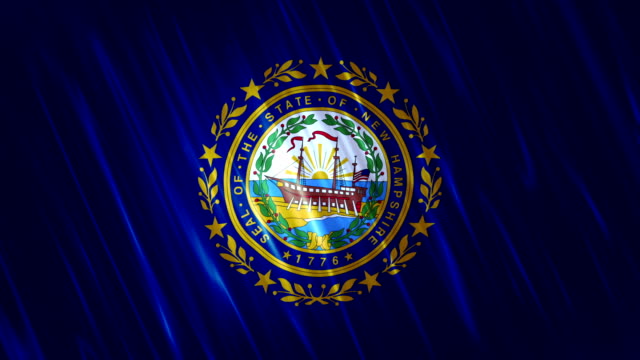 Bandera-del-estado-de-New-Hampshire-en-bucle