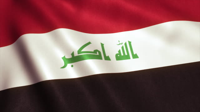 Bandera-de-Iraq-Video-lazo---4K