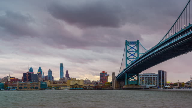 Philadelphia,-Pennyslvania,-USA-Skyline