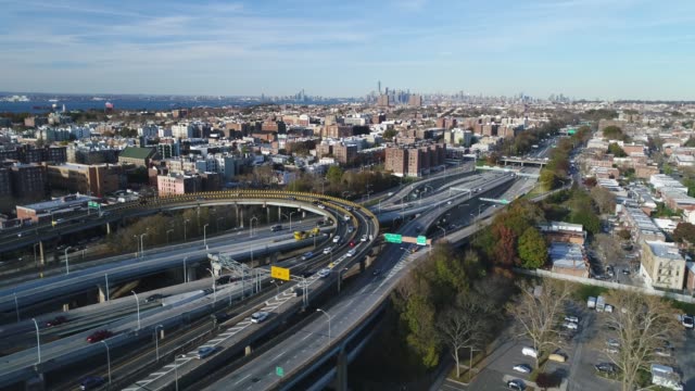 Aerial-of-East-Brooklyn,-New-York