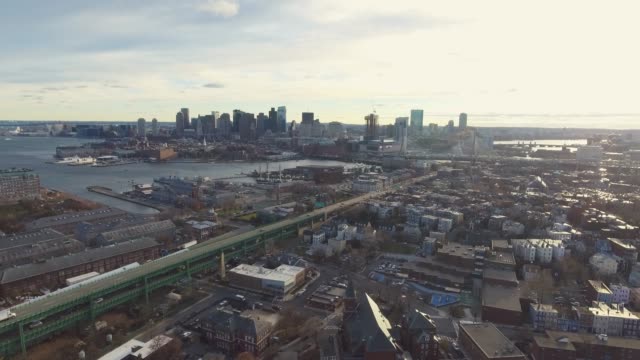 Boston-Skyline-von-North-Aerial-Slide-Left