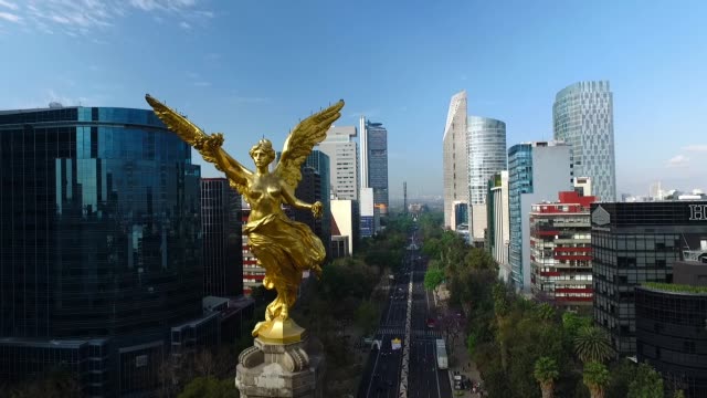 Angel-de-la-Independencia,-Mexico-City