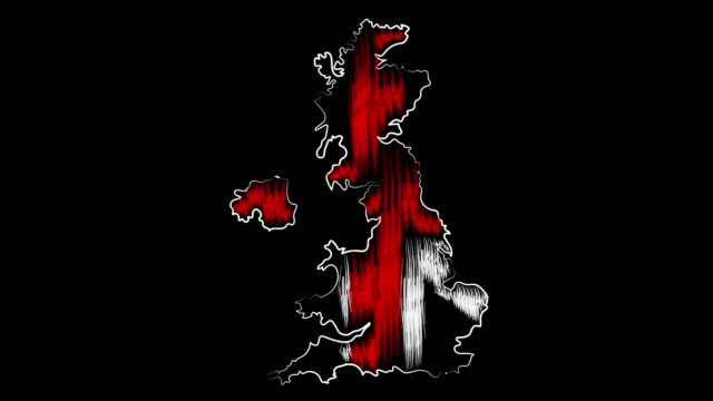 Manchester-great-britain-coloring-the-map-and-flag.-Motion-design.