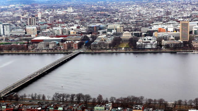 Aerial-of-the-city-of-Boston-along-the-Charles-River