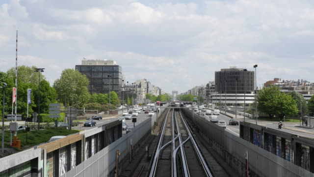 Time-lapse-Arc-de-Triomphe---Avenue-de-la-grande-Armee---Paris