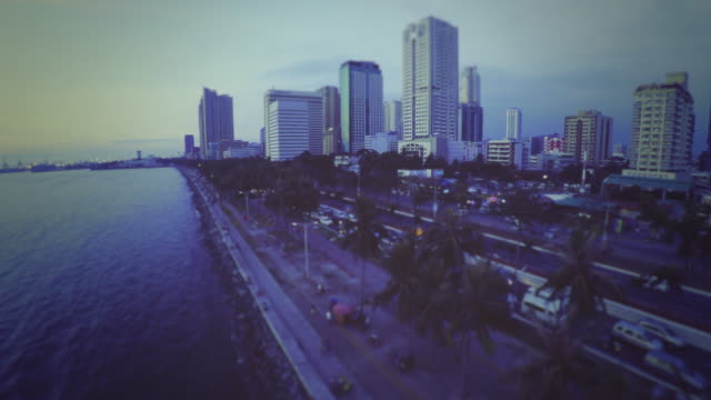 Bucht-von-Manila-Luftaufnahme