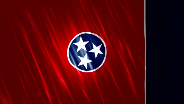 Tennessee-State-Endlos-wiederholbar-Flagge