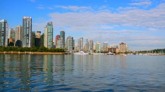 Kohle-Hafen-Eigentumswohnungen,-Waterfront,-Vancouver-Kanada