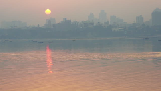 Sun-rise-at-Mumbai-4k