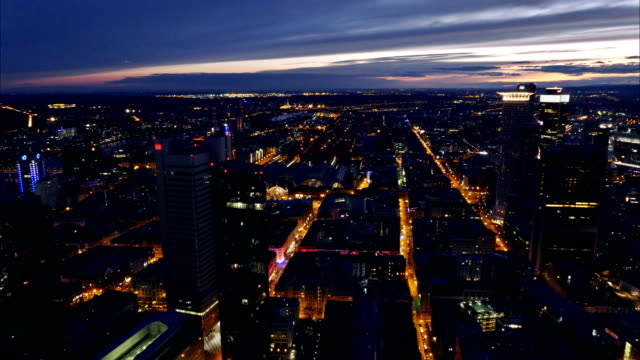 Frankfurt-West-Cityscape-(Time-lapse-in-4K)