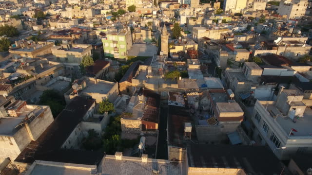 Aerial-view-of-Kilis-city,-near-the-border-with-Syria.
