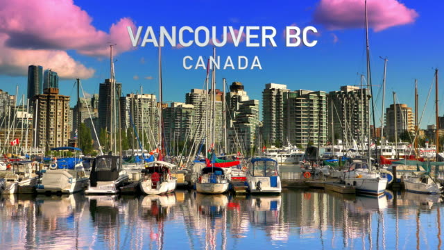 Destino-de-viaje-Skyline-Vancouver-British-Columbia-Canada-centro-ciudad