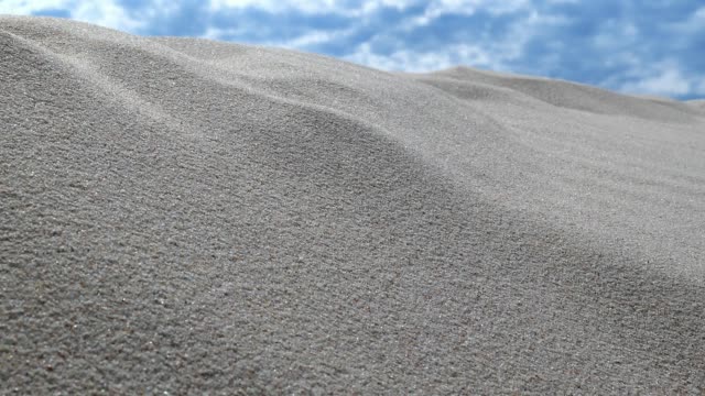 Sand-auf-ein-Wüste-Düne-Makro