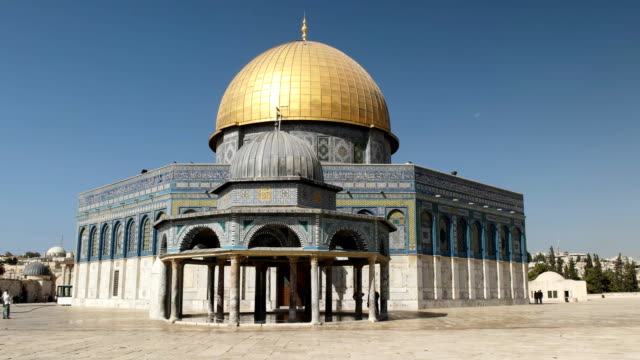 cúpula-de-las-cadena-y-roca-mezquitas-en-Jerusalén
