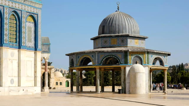 cúpula-de-la-casa-de-oración-de-la-cadena-en-Jerusalén