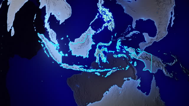 Earth-with-borders-of-Indonesia-transparent