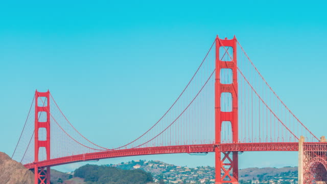 Zeitraffer-für-die-Golden-Tor-Brücke,-San-Francisco