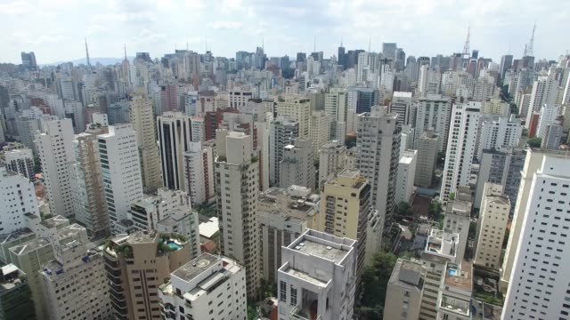 Fliegen-in-der-Stadt-Sao-Paulo,-Brasilien