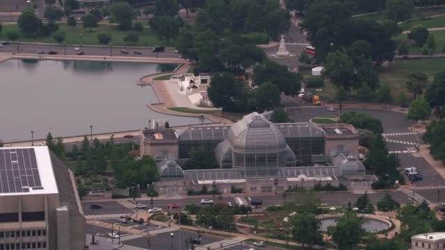 Aerial-view-of-United-States-Botanic-Garden.