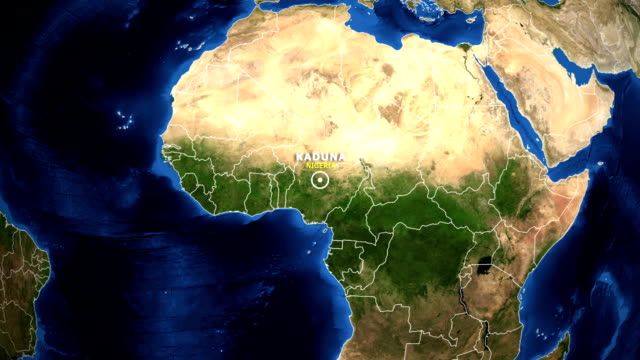 EARTH-ZOOM-IN-MAP---NIGERIA-KADUNA
