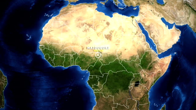 EARTH-ZOOM-IN-MAP---NIGERIA-MAIDUGURI
