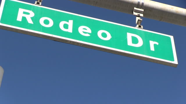Rodeo-Drive-Straßenschild