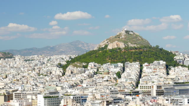 Wohnungen-in-der-Innenstadt-von-Athen,-Griechenland