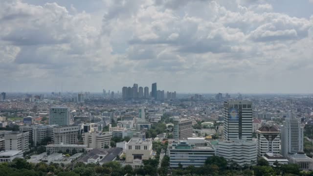 Stadtansicht-von-Jakarta-in-Timelapse