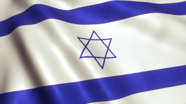 Israel-Flagge-Video-Loop---4K
