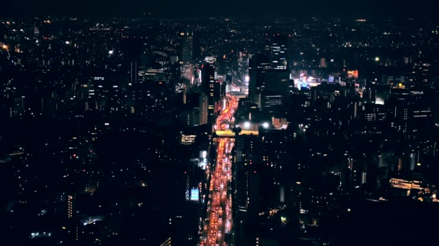 Tokio,-Japón-paisaje-de-la-ciudad-y-de-las-principales-carreteras.