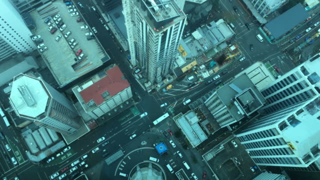 Vista-aérea-urbana-del-centro-de-la-ciudad-de-Auckland-Nueva-Zelanda