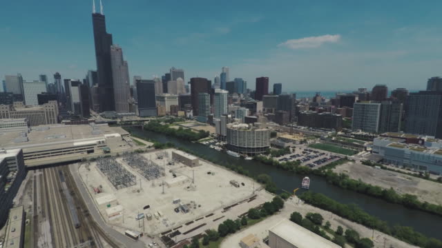 Chicago-Downtown-Loop-Aerial-Summer