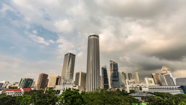 Singapur,-Geschaeftsviertel