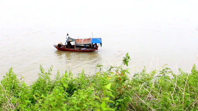 Boot-auf-dem-Fluss