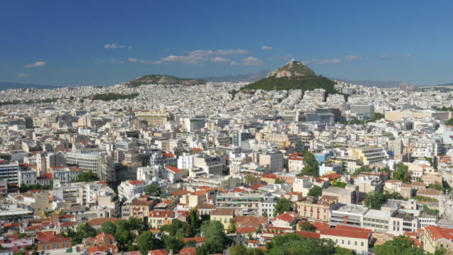 Wohnungen-in-der-Innenstadt-von-Athen,-Griechenland
