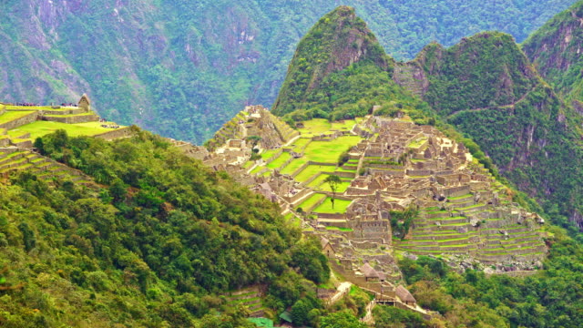 Machu-Pichu-breite-Übersicht,-Peru