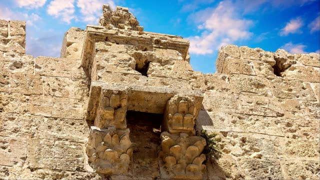 Fortification-medieval-walls-of-Jerusalem