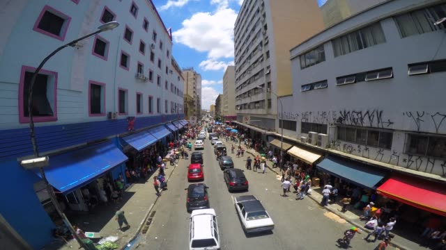 25-de-Marco-street-in-São-Paulo,-Brazil